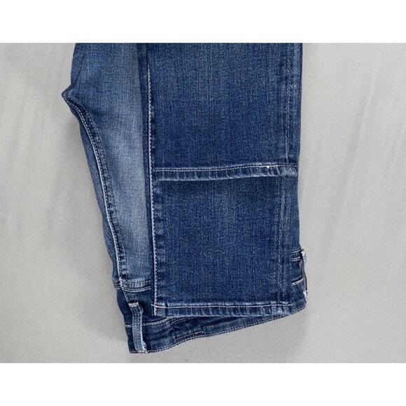 AG Vintage USA Made The Stilt Crop Cigarette Lightweight Stretch Denim Jeans. 27 - Picture 4 of 9